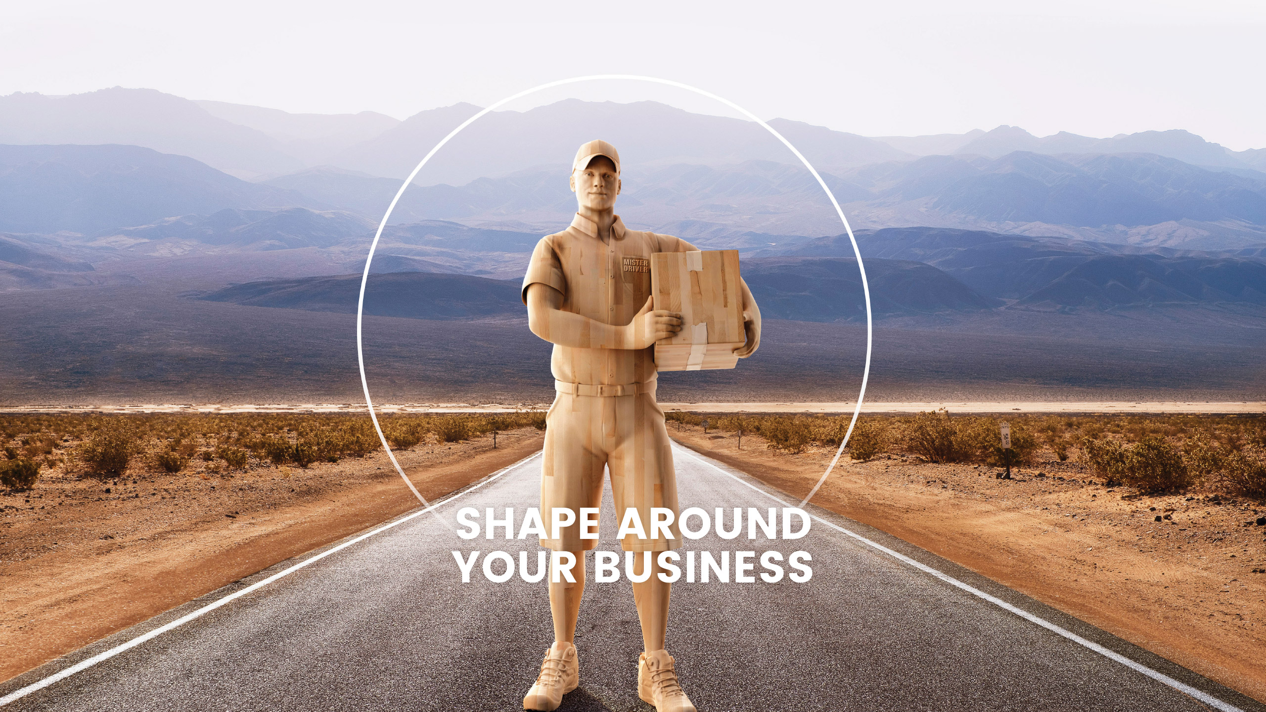 Bonhomme de bois shape around your business